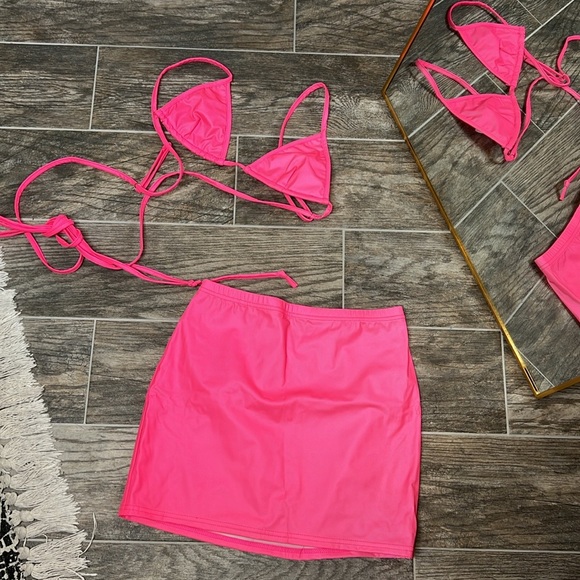 Cute reflective set hot pink - Picture 1 of 5